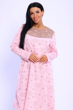 Сорочка женская 35323 розовый