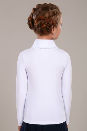 Блузка для девочки Агата 13258 белый