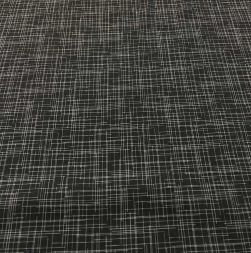 Ткань бязь 220 см ЛЮКС Контур (темно-серый)