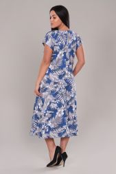 Платье женское 6736 синий