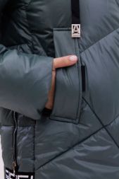 Куртка женская демисезонная осень-весна-еврозима 2811 бирюзовый