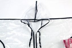 Дождевик на одежду детский полиэтиленовый (рост 120-140 см)
