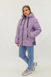 Куртка женская демисезонная осень-весна-еврозима 2811 розовый