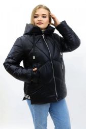 Куртка женская демисезонная осень-весна-еврозима 2811 черный