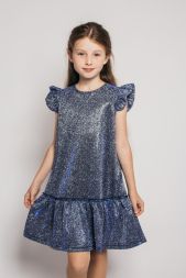 Платье для девочки 81220 синий