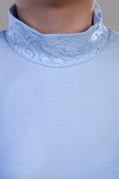 Блузка для девочки Дженифер арт. 13119 светло-голубой