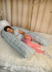 Подушка для беременных U-образная (искуств. лебяжий пух)