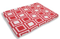 Одеяло детское 100х137 байковое №1 (красный)