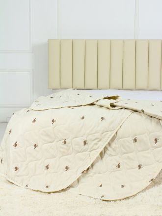 Одеяло максиевро (220х240) Medium Soft Летнее Camel Wool (верблюжья шерсть) арт. 223 (100 гр/м)