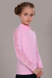 Блузка для девочки Каролина New арт. 13118N светло-розовый