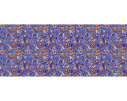 Ткань бязь 150 см плательная ЛЮКС рис. 1604/1 (синий)