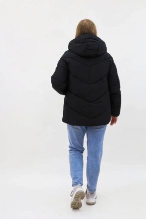 Куртка женская зимняя еврозима-зима 2876 черный