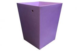 Плайм пакет для цветов (Пантон - Фиолетовый), высота 15 см