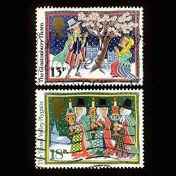 Набор марок Рождество, Великобритания, 1986 год (2 шт.)