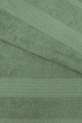 Полотенце махровое 70х140 бордюр №120 -пл. 375 гр/м2- (серо-зеленый, 511)