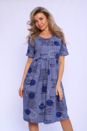 Платье женское 13142 синий
