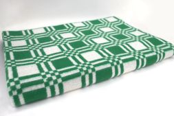 Одеяло 2,0 сп байковое №6 (зеленый)