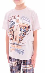 Пижама детская 7-257 Пицца