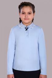Блузка для девочки Рианна Арт. 13180 светло-голубой