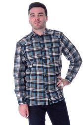 Рубашка ЭКОНОМ мужская бязевая с длинным рукавом