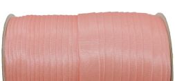 Косая бейка атласная шир. 15 мм № 151 бледно-розовый А уп. 132 м