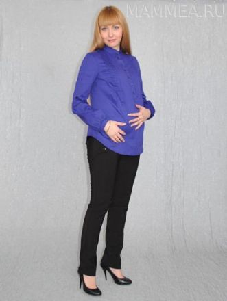 Блуза для беременных - фиолетовый