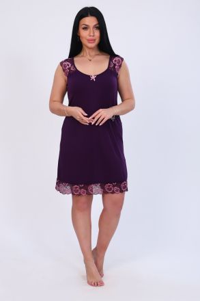 Сорочка женская 38197 фиолетовый