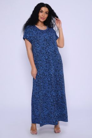 Платье женское 24670 голубой