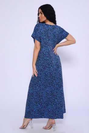 Платье женское 24670 голубой