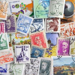 Набор различных марок, Бразилия (25 шт)