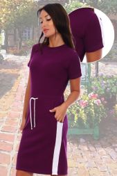 Платье женское 6703 фиолетовый