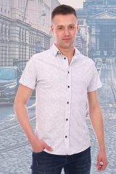 Рубашка мужская 6782 серый
