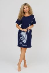 Платье женское №752 т.синий одуванчик