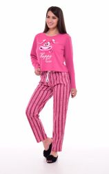 Пижама женская 1-193 (розовый) Бык