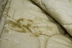 Одеяло максиЕвро (210х235) Верблюжья шерсть 150 гр/м ПРЕМИУМ (глосс-сатин)