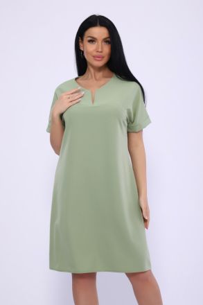 Платье женское 32725 зеленый