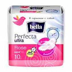Bella Perfecta Ультра Rose Deo Fresh Прокладки женские, 10 шт