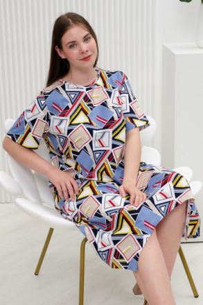 Платье женское 11870 геометрия