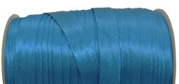 Косая бейка атласная шир. 15 мм № 216 ярко-синий А уп. 132 м