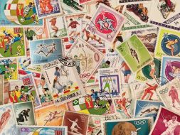 Набор различных марок, Спорт (50 шт.)