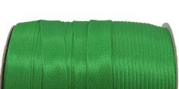 Косая бейка атласная шир. 15 мм № 239 ярко-зеленый А уп. 132 м