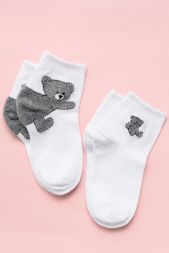 Носки Тедди детские 2 пары серый