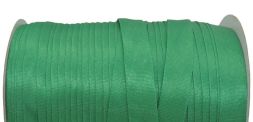 Косая бейка атласная шир. 15 мм № 242 зеленый А уп. 132 м