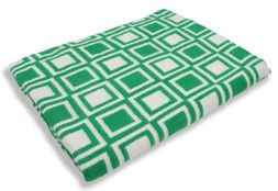 Одеяло 2,0 сп байковое №4 (зеленый)