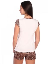 Пижама женская Лео (П0270) леопардовый