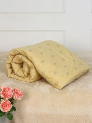 Одеяло миниевро (200х217) Premium Soft 4 сезона Merino Wool (овечья шерсть) арт. 134 (300 гр/м)