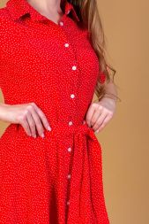 Платье женское 22259 красный
