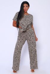 Пижама женская 20160 леопард