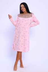 Сорочка женская 35323 розовый
