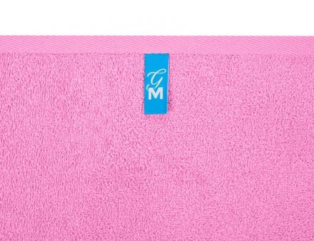 Полотенце махровое Гутен Морген 50х90 (розовый кристалл)